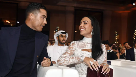 Georgina Rodriguez hút mắt nhất show Quả bóng vàng Dubai