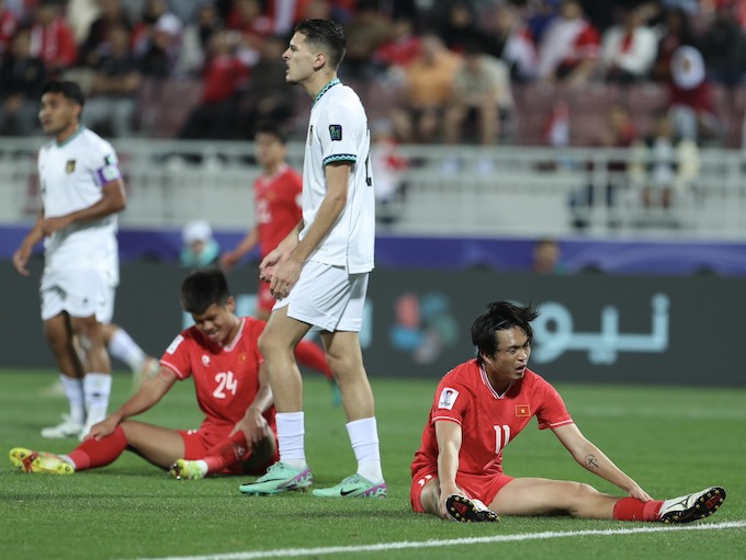 Việt Nam đã sớm nói lời chia tay Asian Cup 2023. Ảnh: Anh Khoa 