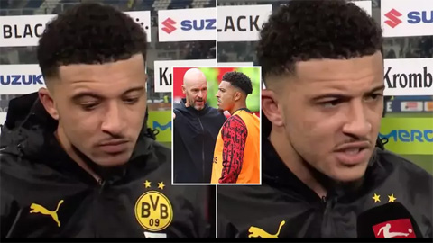 Sancho tiết lộ bất ngờ về việc rời MU tới Dortmund