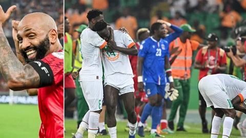 CAN 2023: Nigeria và Ai Cập qua vòng bảng, Bờ Biển Ngà nguy cơ bị loại