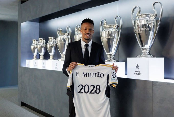 Militao sẽ gắn bó với Real tới 2028