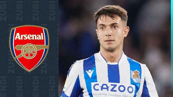 Arsenal đang dẫn đầu cuộc đua giành Zubimendi