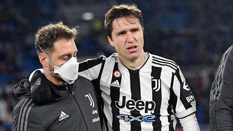 Juventus: Chiesa sống trong nỗi &225;m ảnh chấn thương