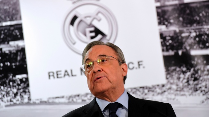 Chủ tịch Florentino Perez đã giúp Real Madrid tăng gấp đôi giá trị đội hình.