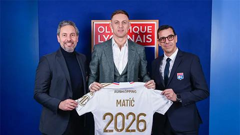 Matic gia nhập Lyon với giá hơn 2 triệu euro