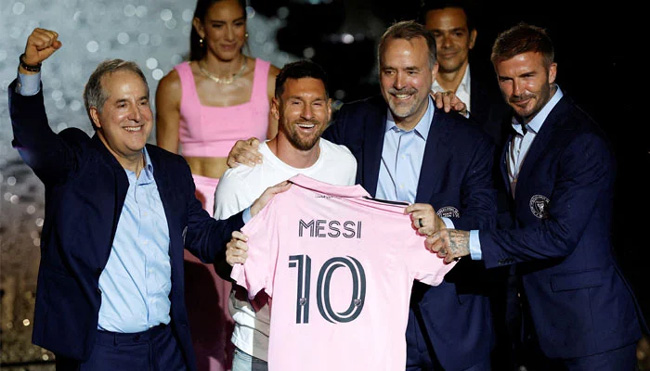  Messi đã giúp giá trị của Inter Miami tăng vọt    ​