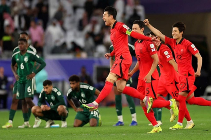 Hàn Quốc giành vé vào tứ kết sau khi hạ Saudi Arabia trên loạt luân lưu cân não 