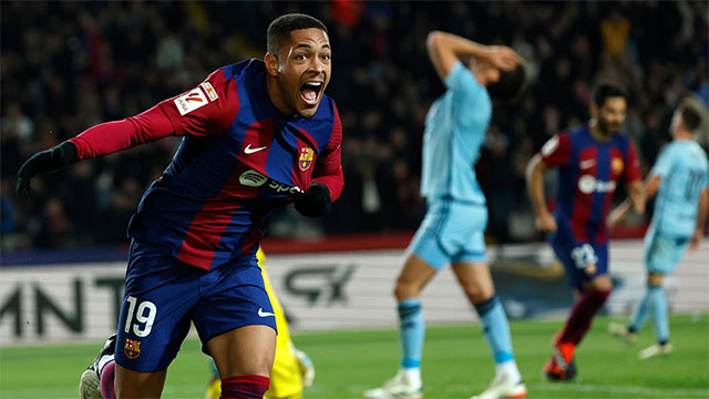 Roque đã có được bàn thắng đầu tiên cho Barca