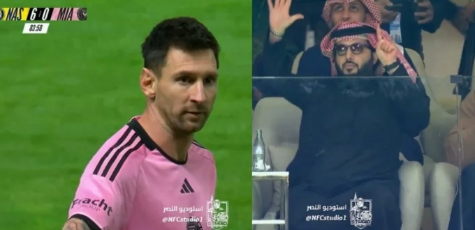 Messi bị ông Turki Sheikh chế nhạo