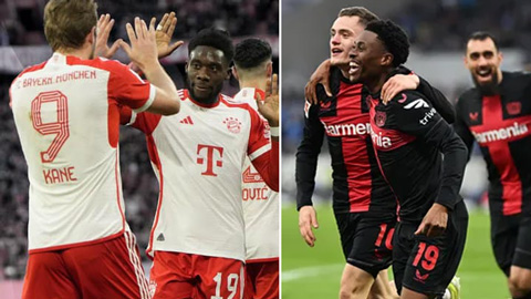 Vòng 20 Bundesliga: Bayern và Leverkusen cùng thắng, cách biệt giữ nguyên