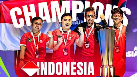 Indonesia vô địch Asian Cup 2023 điện tử