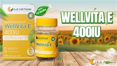 WellVita E 400IU - phòng chống tác động oxy hóa từ các gốc tự do