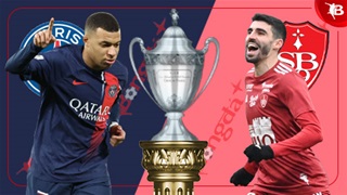 03h10 ngày 8/2: PSG vs Brest   