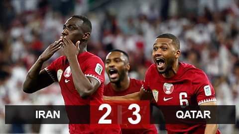 Kết quả Iran 2-3 Qatar: Chủ nhà vào chung kết với Jordan