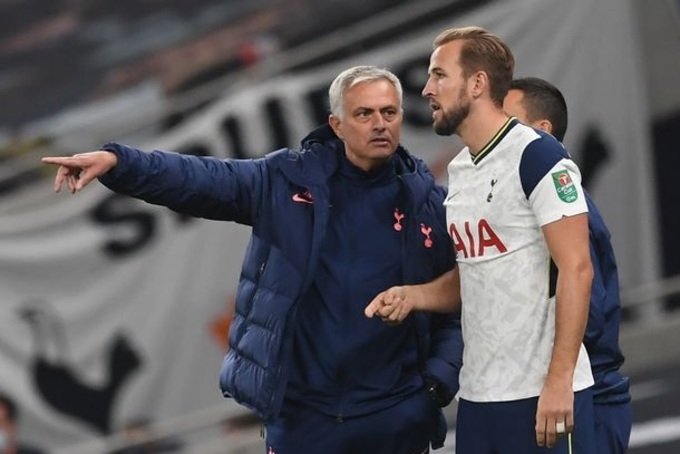 HLV Mourinho từng dẫn dắt Harry Kane và rất hiểu học trò cũ