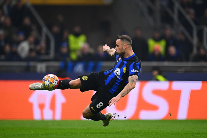 Arnautovic vào sân ở đầu hiệp 2 và ghi bàn duy nhất cho Inter Milan