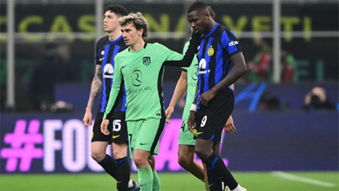 Inter thắng Atletico, người Pháp bỗng dưng 'tái mặt'