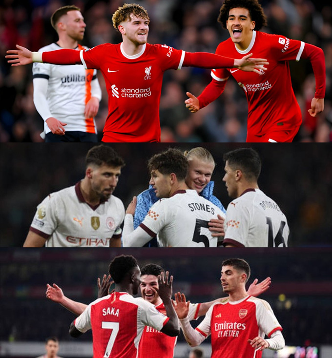 Dù vẫn đang xếp thứ 3 sau Liverpool và Man City nhưng Arsenal mới là đội có phong độ ấn tượng nhất từ đầu năm 2024