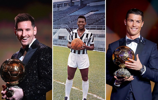 Ronaldo và Messi được Ro “béo” xếp vào Top 4 cầu thủ vĩ đại 