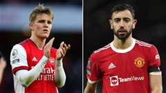 Odegaard tốt hơn Bruno Fernandes trong vai trò đội trưởng