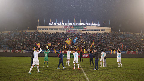 CLB Nam Định nhận án phạt lạ trước trận đấu cuối cùng tại lượt đi V.League 2023/24