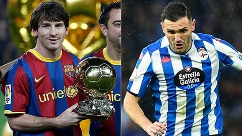 Tiền đạo ở giải hạng Ba Tây Ban Nha sắp vượt qua Messi