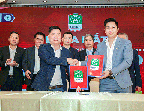 Thiên Khôi Hà Nội Serie A tiếp tục nhận được sự đồng hành của các nhà tài trợ lớn