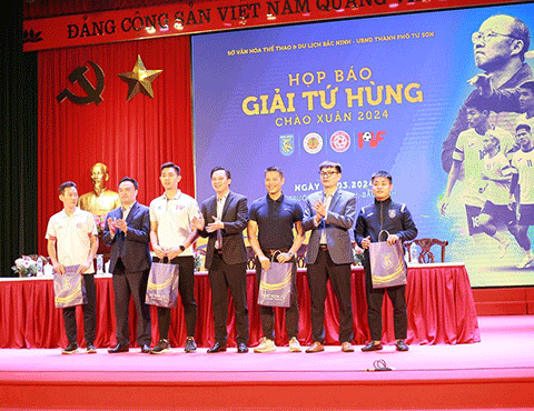 Giải tứ hùng chào Xuân Bắc Ninh 2024 quy tụ các đội mạnh sẽ diễn ra trên sân Từ Sơn
