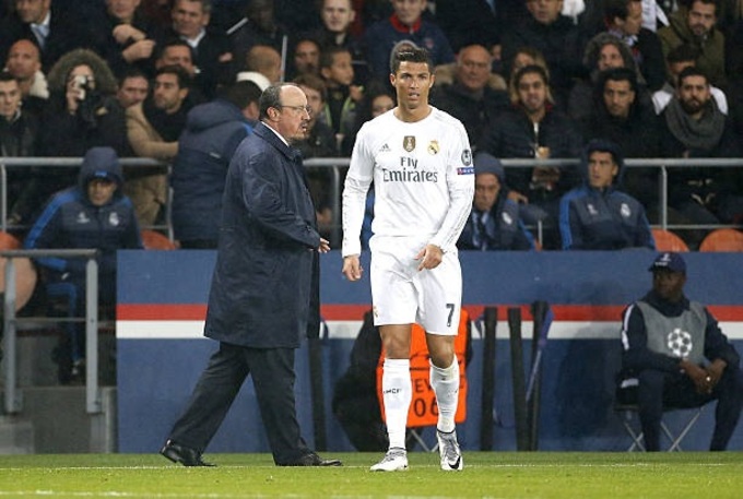 Rafa Benitez từng bị Real Madrid sa thải vào tháng 1/2016.