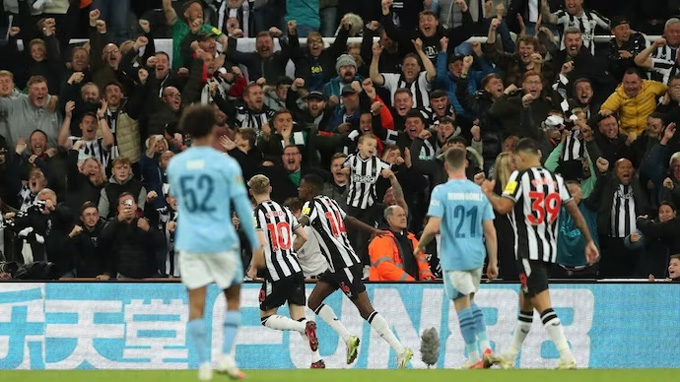 Newcastle từng loại Man City tại vòng 3 League Cup mùa này