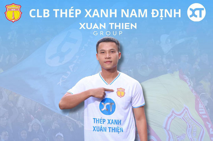 Nam Định chiêu mộ trung vệ của ĐT Việt Nam Lê Ngọc Bảo 