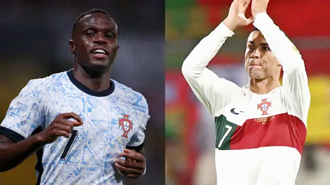 Sao Bồ Đào Nha đi vào lịch sử khi mặc áo số 7 của Ronaldo