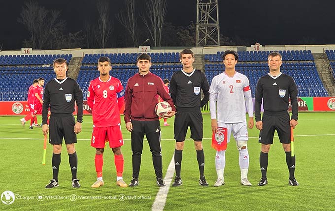 U23 Việt Nam trải qua 2 trận đấu bổ ích tại Tajikistan 