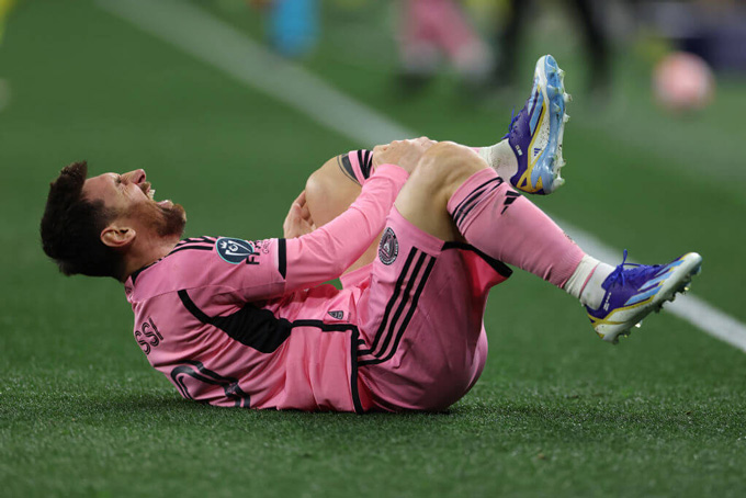 Messi ngày càng hay phải nghì vì chấn thương nhiều hơn