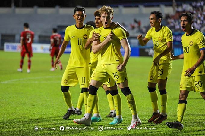U23 Malaysia đang được dẫn dắt bởi cựu tuyển trạch viên Barcelona 