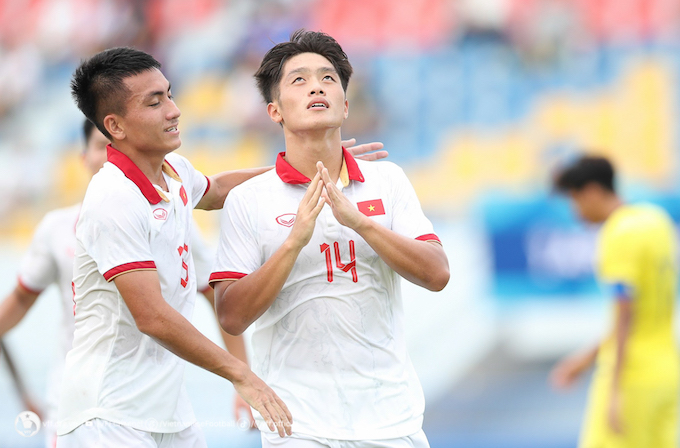 Danh sách đội tuyển U23 Việt Nam sẽ được công bố sau vòng 14 V.League 2023/24. Ảnh: VFF 