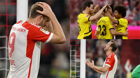 Bayern thua cay đắng đại kình địch Dortmund ngay trên sân nhà