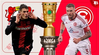 01h45 ngày 4/4: Leverkusen vs Dusseldorf