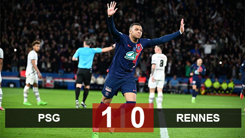 Kết quả PSG vs Rennes: PSG vào chung kết Cúp Quốc Gia Pháp