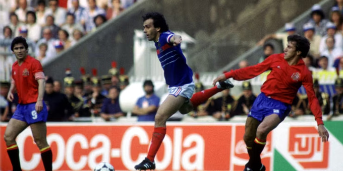 Hat-trick nhanh nhất - Michel Platini (Pháp 3-2 Nam Tư, 19/6/1984)