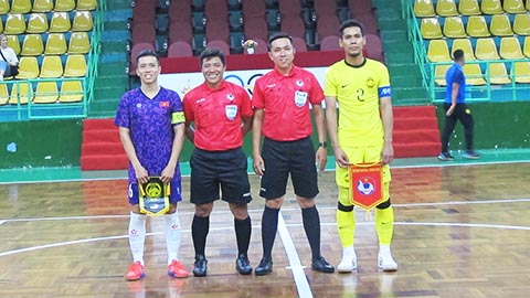 ĐT futsal Việt Nam thắng giòn giã Malaysia