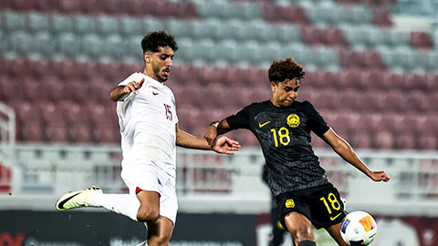 Kết quả U23 Malaysia vs U23 Qatar: Tiếp tục thất bại