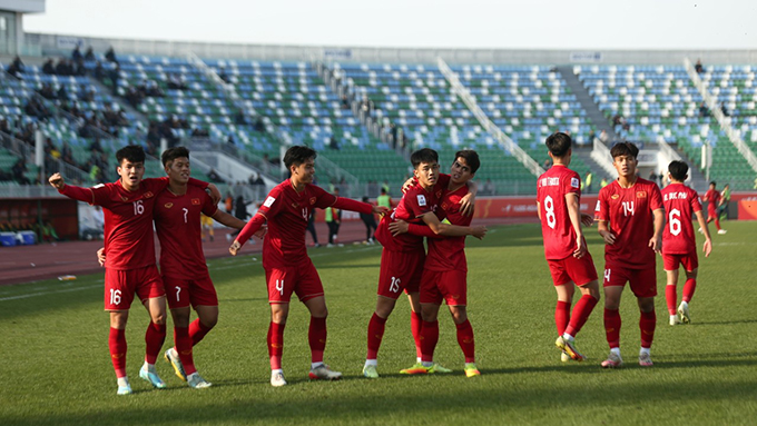 U20 Việt Nam từng đánh bại U20 Qatar, U23 Australia ở VCK U20 châu Á 2023. Ảnh: Phan Hồng