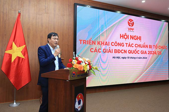 Cục trưởng Cục TDTT Đặng Hà Việt phát biểu chỉ đạo