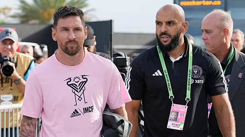 Vệ sĩ của Messi vì sao bị cấm vào sân?