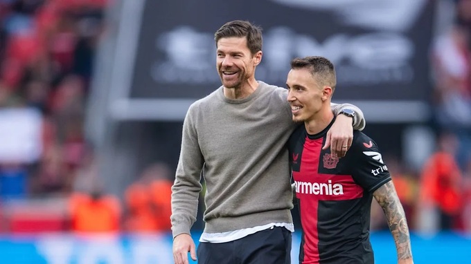 Grimaldo là "phát hiện" của HLV Xabi Alonso