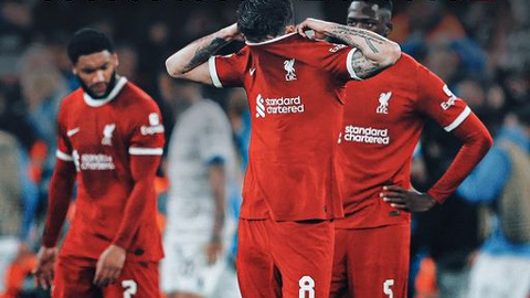 Liverpool lần đầu thua trên sân nhà sau 14 tháng