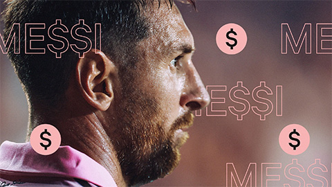 Messi thống trị trên bảng xếp hạng kim tiền