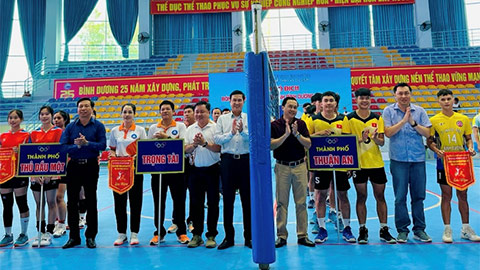 Khai mạc Giải vô địch Bóng chuyền nam - nữ tỉnh Bình Dương năm 2024