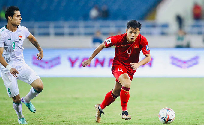 Võ Minh Trọng một trong những hậu vệ cánh trái hay nhất của bóng đá Việt Nam ở thời điểm hiện tại